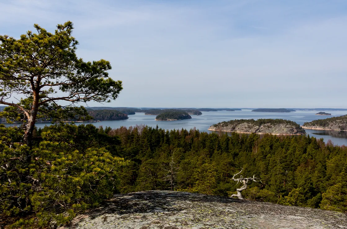 Merellinen saaristomaisema